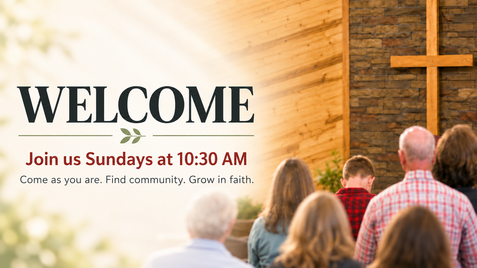 Welcome to Apple River Community Church. Join us Sundays at 10:30 AM. Come as you are, find community, and grow in faith.